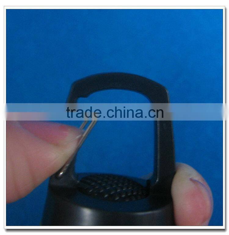 Superbright 6 led keychain light with carabiner