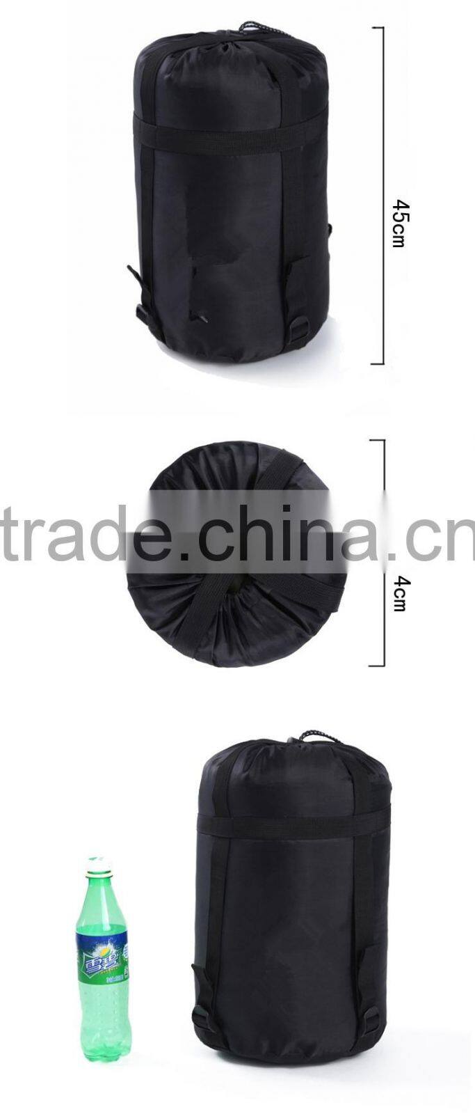 Outdoor super light camping mummy organic cotton sleeping bag