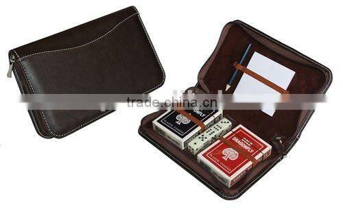 Dice and playing card game