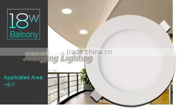 high efficiency round led panel light 8w