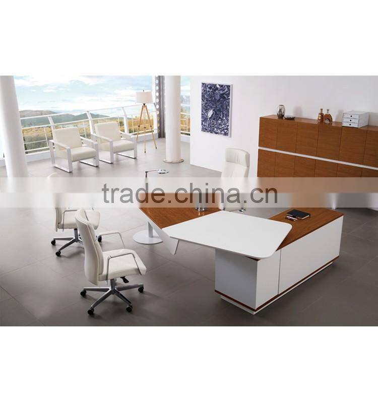 Big sale Luxurious design wood veneer desk