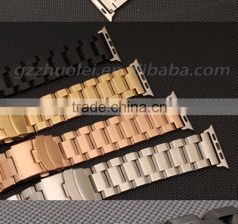 alibaba wholesaler stainless steel bracelet band for Apple Watch with low price