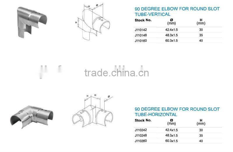 SS/Stainless steel glass fittings/garde-corps balcon