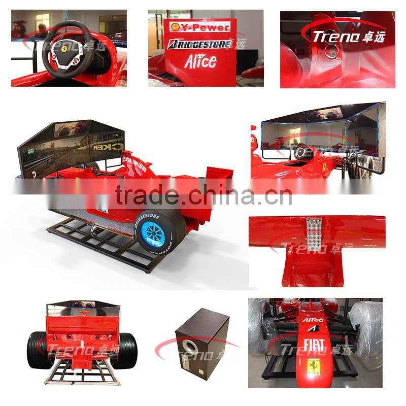 Commercial new technology racing car, simulator arcade racing car game machine type car game