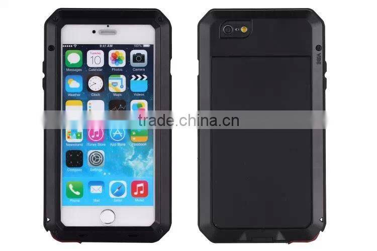 2016 New Design PC+TPU waterproof/Shockproof with clear back Case Cover for Iphone 7