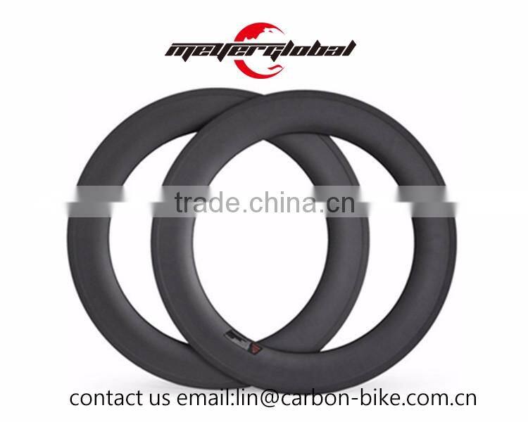 MeyerGlobal Carbon Bike Kits Cheap 88mm Carbon Friber Rim bmx bike carbon rim For road bicycle