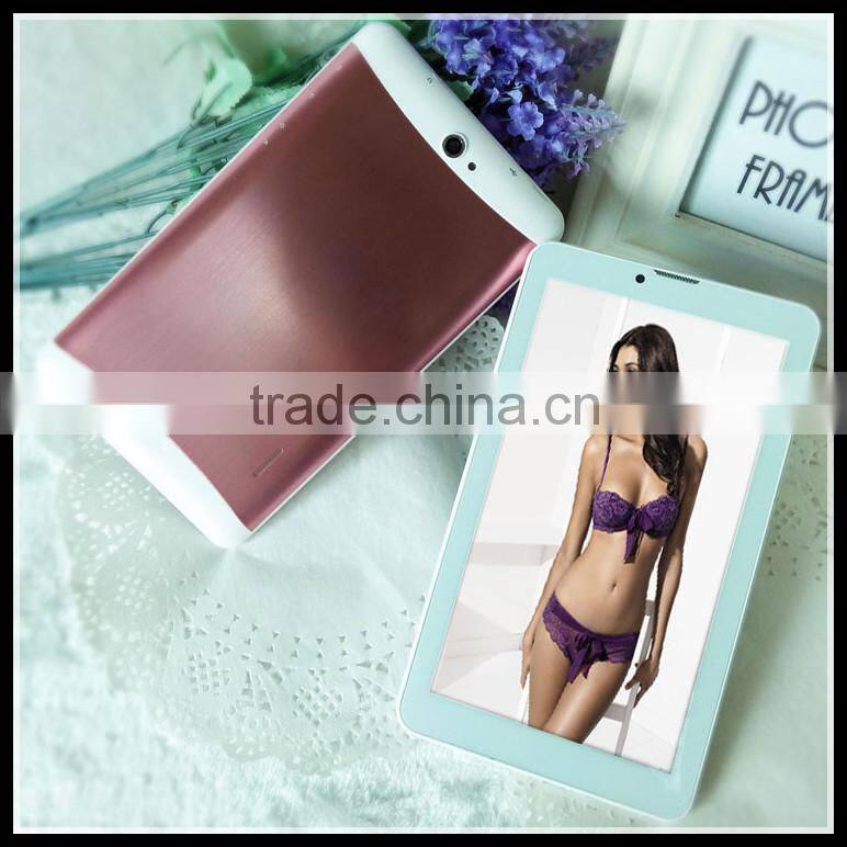 7 Inch Dual Core Android Tablet computer with Metal shell wifi and Bluetooth