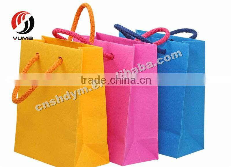 red cake board paper bag