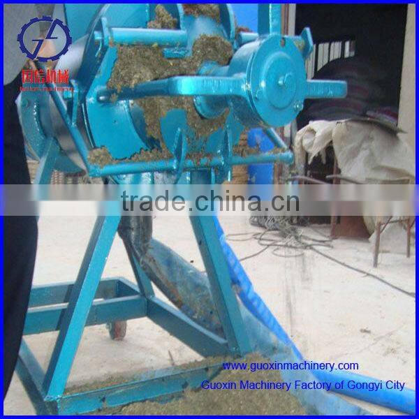 Good performance screw cow manure dewater machine