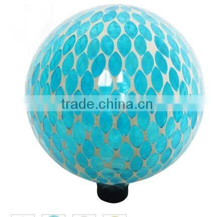 10' hollow outdoor Mosaic Glass Gazing Ball