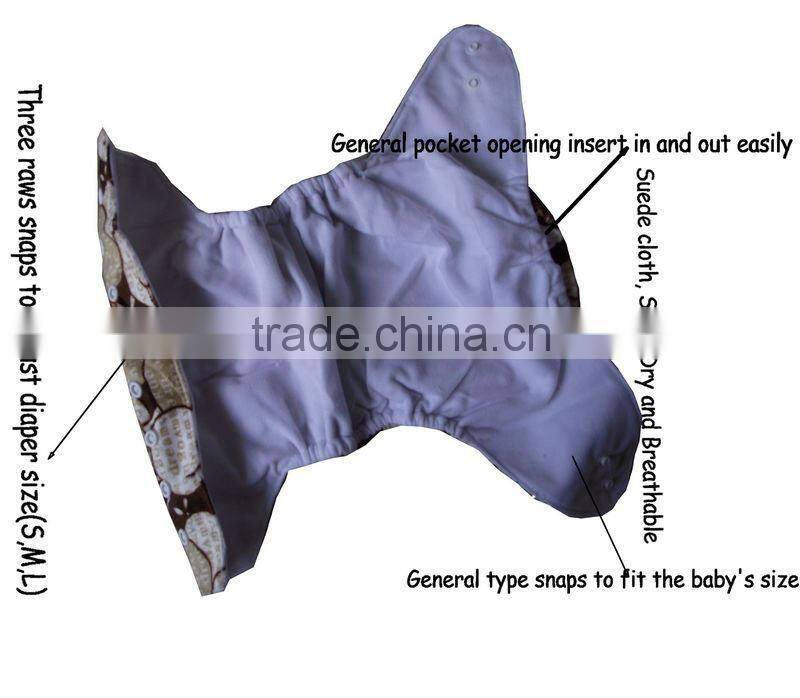 Plain Minky Cloth Diaper,Washable Diaper