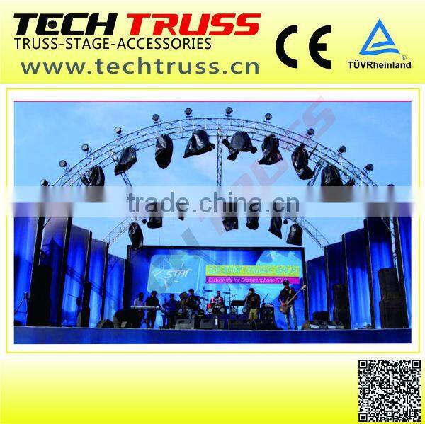 concert stage decoration / roof fairing