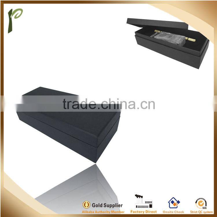 Popwide 2015 Wholesales Gift Packing Black Paper Box for Jewelry