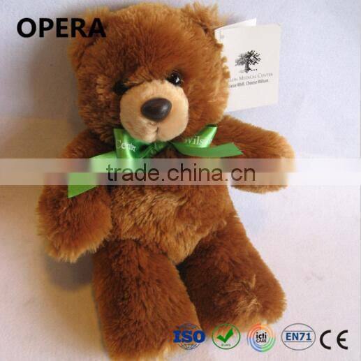 promotion floppy golden soft plush unstuffed teddy bear skins