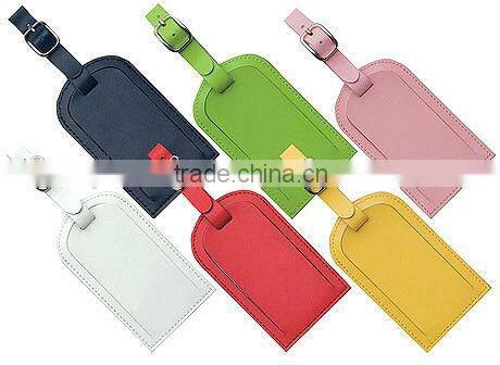 Personalized Shaped Blank Luggage Tags With ID card