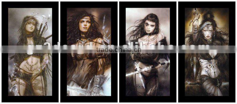 2013 newest 3D picture of scenery 3D lenticular photo 3D PEP decoration picture