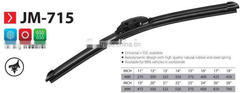 Cleaning car window auto double windshield wiper blade refill