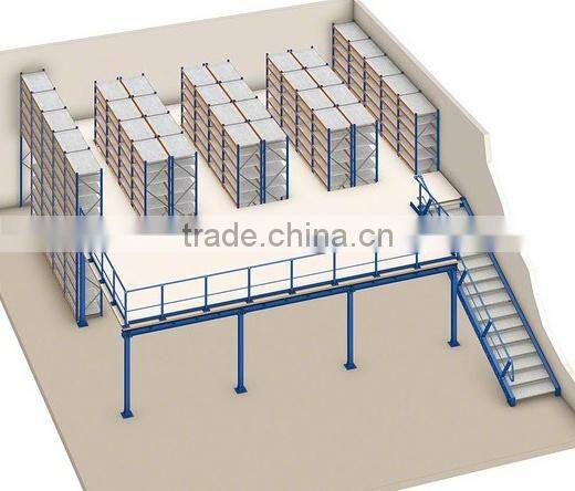 Mezzanine Storage Rack System