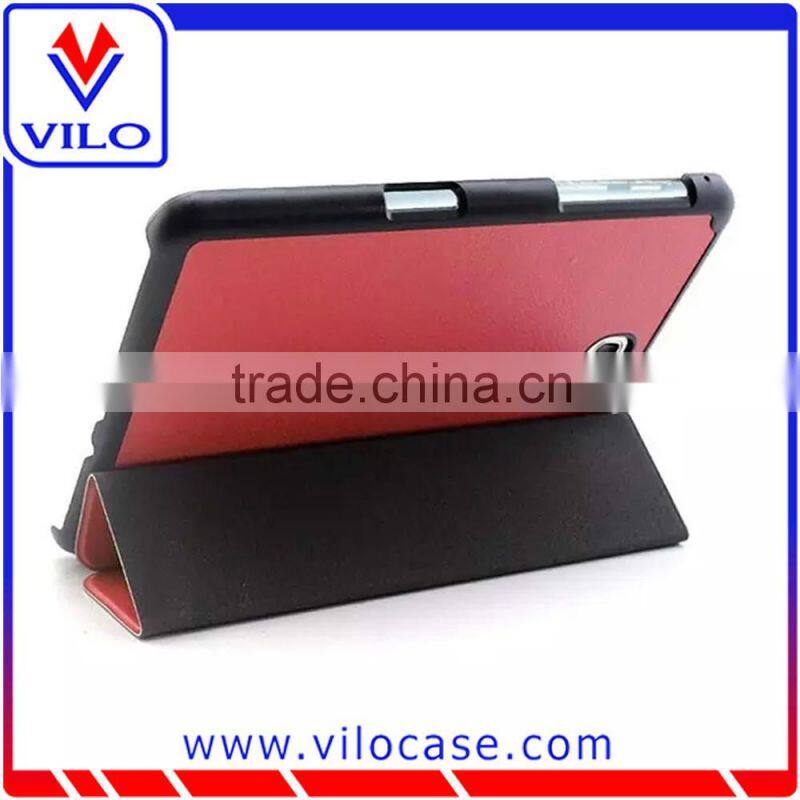 3 folding tablet case with stand for samsung T116 7'inch