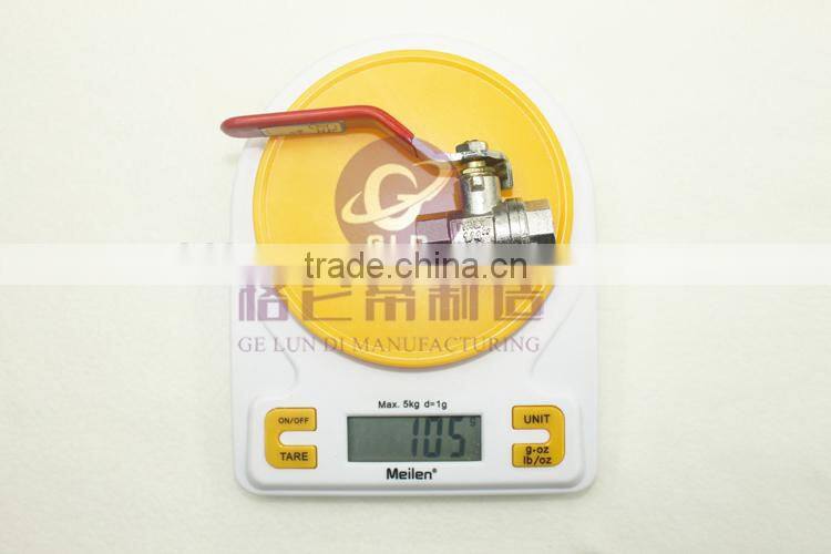 GLD New Unique 1/4" PEX Brass Ball Valve Full Port Crimp Shut-off Valves for PEX Tubing For Sale