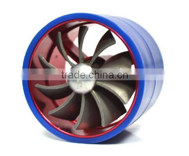 Universal racing Fuel Saver Air Intake Fuel Gas Fan