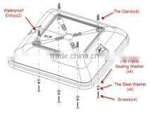 IP65 LED square Aluminium ceiling light