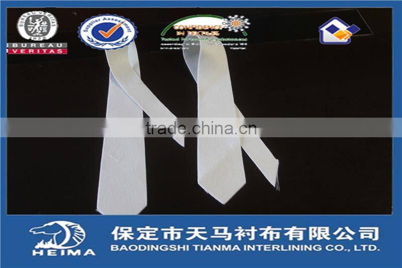 Popular tie interlining