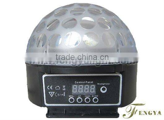 Disco Ball Light 3*3W RGBW LED crystal magic ball LED effect light