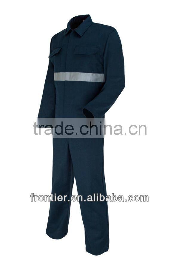 FR coverall workwear with reflective tape