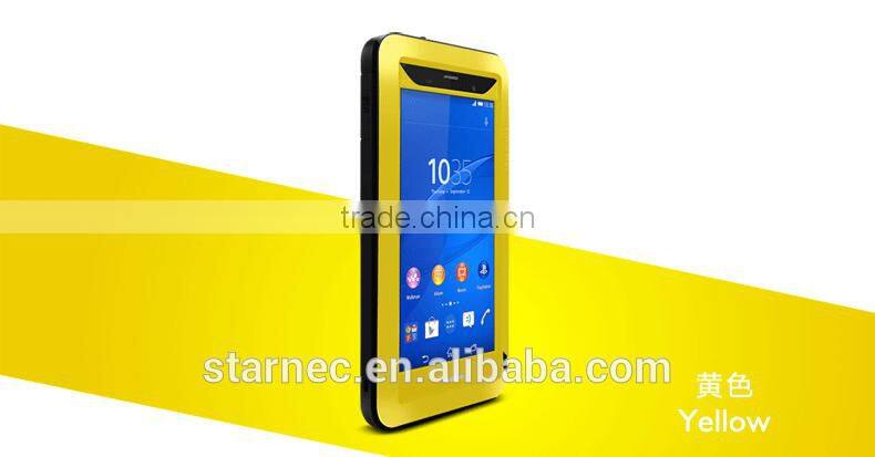 Love Mei Cell Phone Case Gorilla Glass Waterproof Case Cover For Sony Xperia Z3