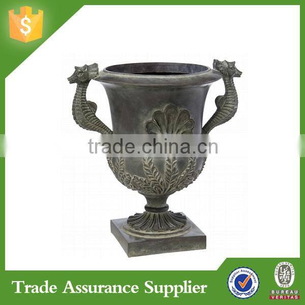 Chinese Magnesium Oxide Garden Square Flower Pot