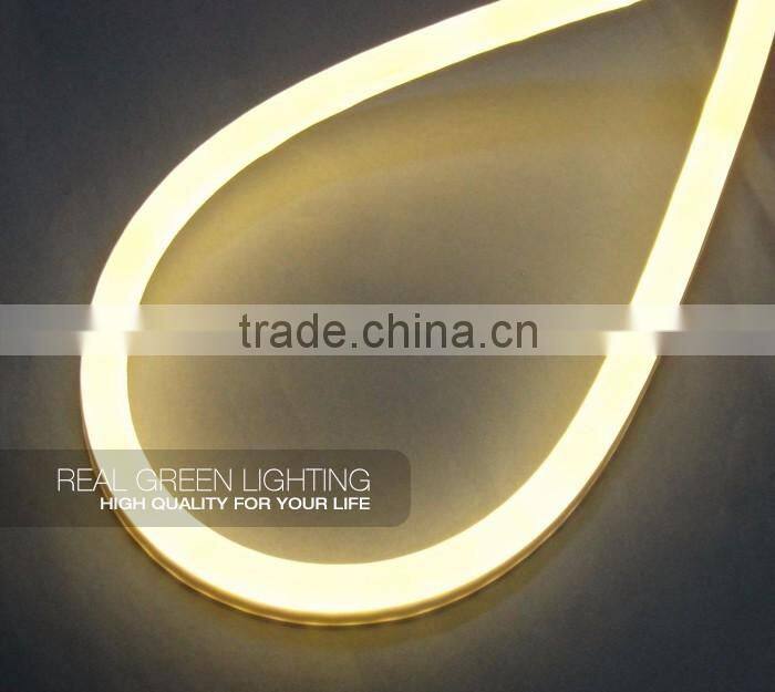 Warm White 110V LED Neon Rope L Light for Bedroom