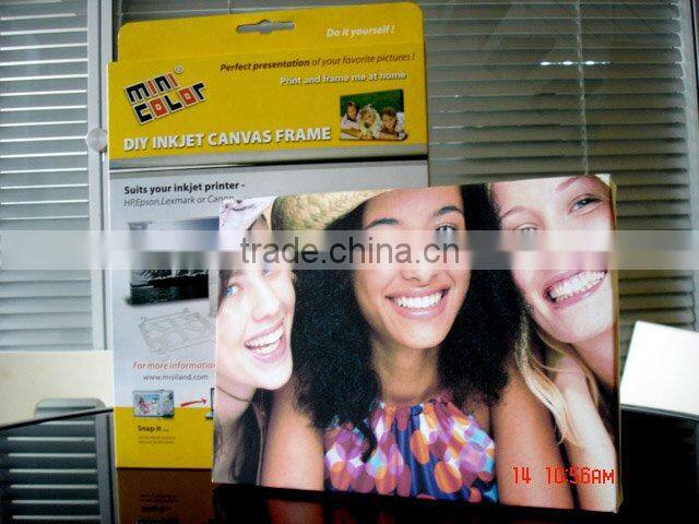 DIY Inkjet Photo Canvas Frame System