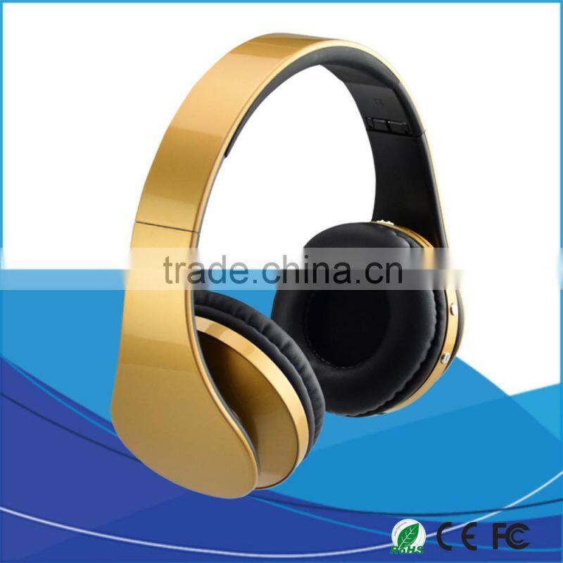 Handsfree fm radio headsets wireless bluetooth 4.1 headset for sports