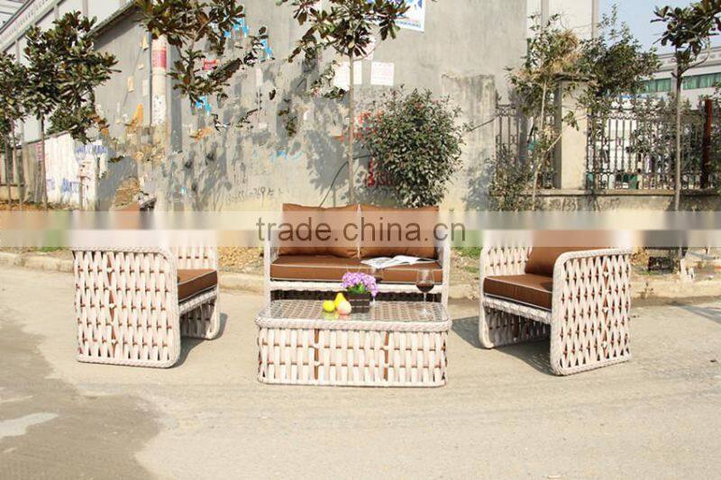2016 NEW DESIGN WIDE FLAT WICKER CHAIR