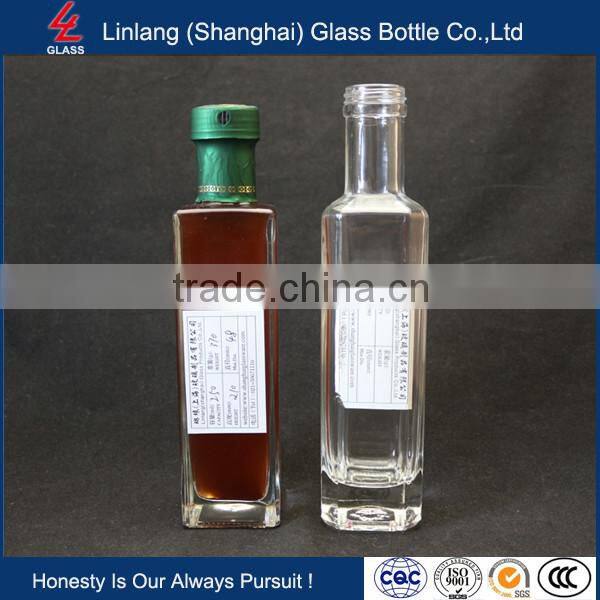 Clear Empty High Quality Blend Oil Glass Bottle