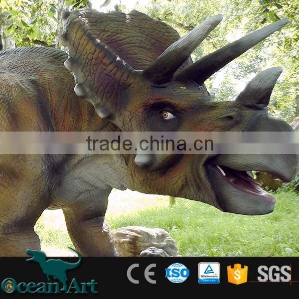 OAV7148 High Quality Animatronic Triceratops Dinosaur Model