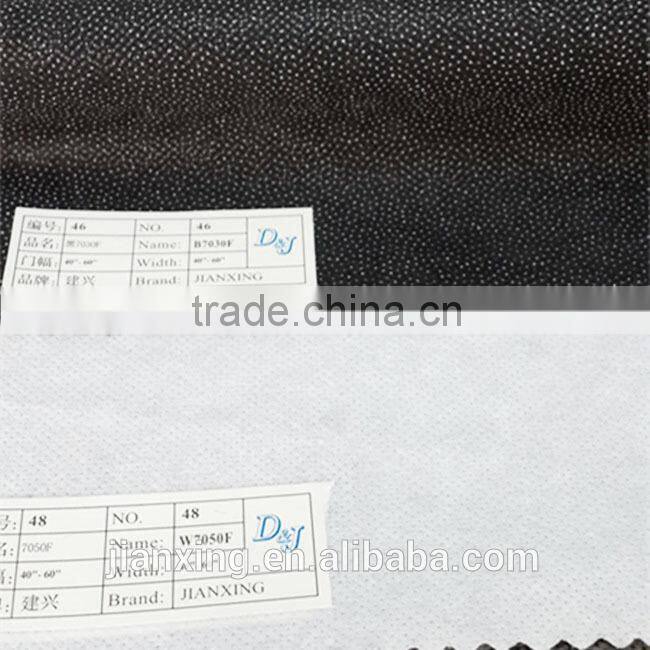 High quality nonwoven microdot interfacing for garment