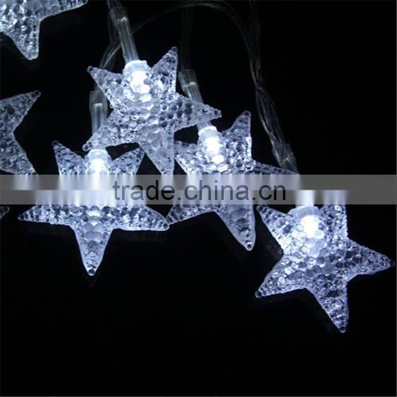 40 LED Star Fairy Light String Battery Powered for Indoor Outdoor Christmas, Partys, Wedding, New Year Decoration