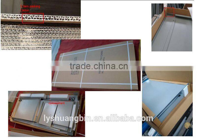 Modern office filing cabinet roll up door