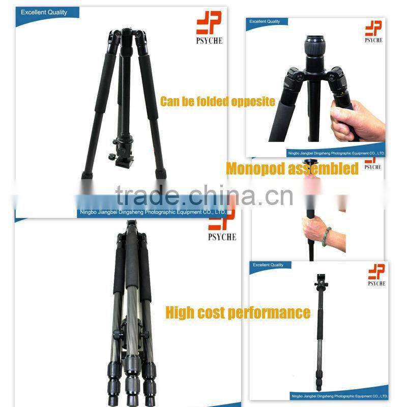 Professional Colored Tripod 8306 With Ballhead 001H Built in Monopod