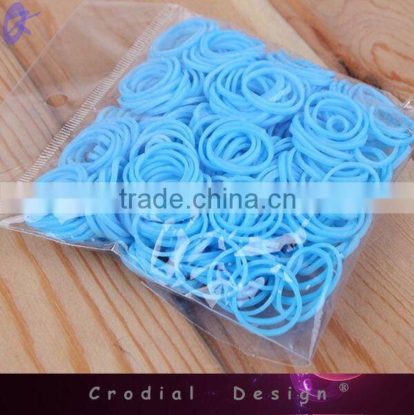 Cheap Wholesale Color Silica Gel Rubber Band Jewelry Accessories For Kids DIY Bracelets