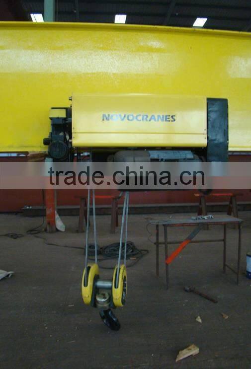 Hot sale light-weight and automation type electric hoist bridge crane 1-100t