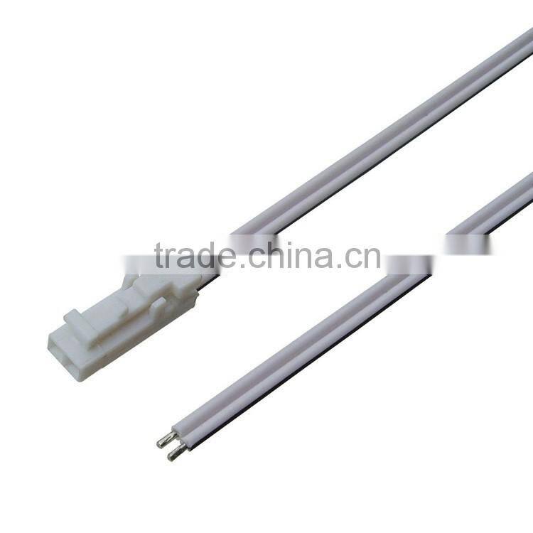 IP20 12V custom made ultra thin flexible led 2 pin female plug led connectors
