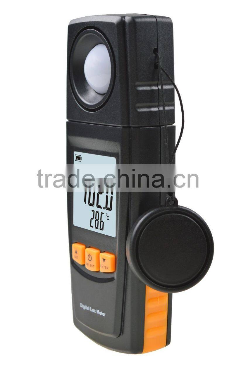 digital light lux meter photoelectric beam detector with USB illuminance tester luxmeter 1-200,000 Lux