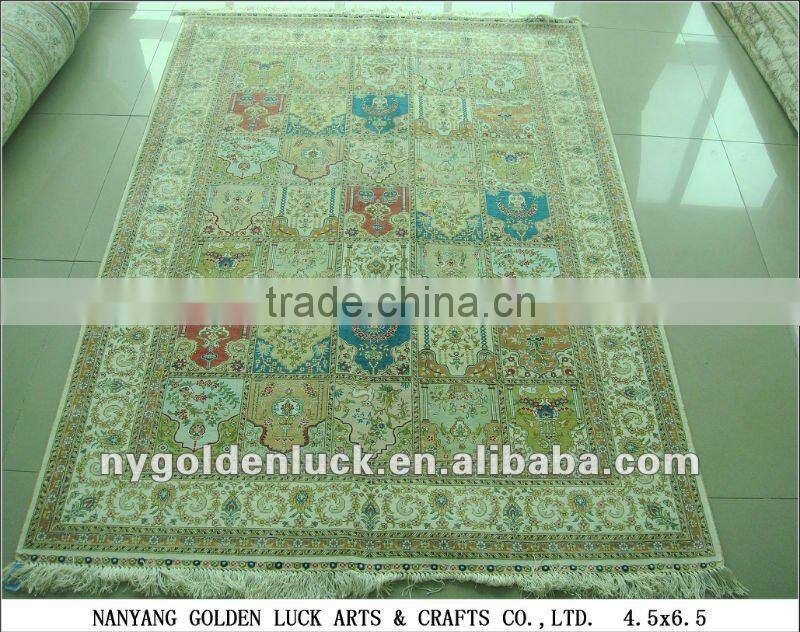 persian design double knotted 260L 4.5x6.5 handmade turkish rugs