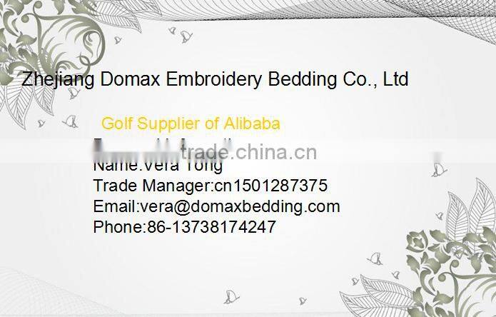 the latest style soft touch luxury polyester quilt cover popular in westren countries