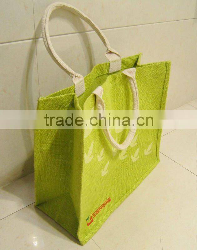 100% Jute drawstring bag for tea for tobacco for coffee