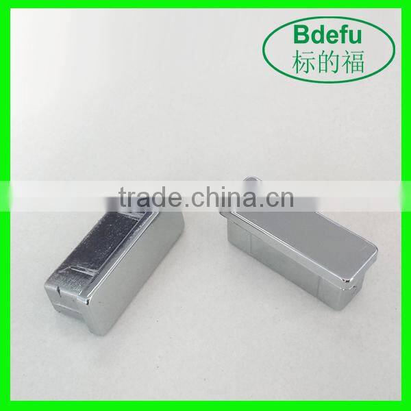 Plastic pipe end cap for 13*38mm rectangular pipe