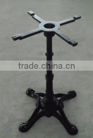 Fancy antique dining room cast iron table base for patio F31